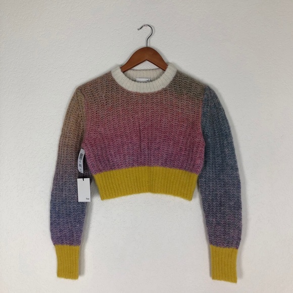 NWT Wilfred Free Laney Sweater in Rainbow Melange - Picture 6 of 11